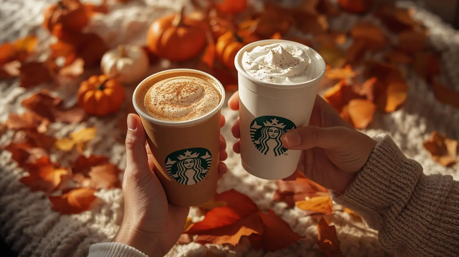 Two Healthy Starbucks Fall Drinks