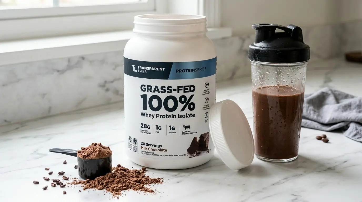 Transparent Labs 100% Grass-Fed Whey Isolate (Milk Chocolate)